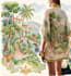 create unique placement print, design for textile and fabric
