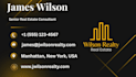 design a professional modern business card