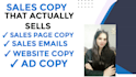 write persuasive sales page that boosts sales