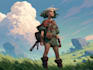 draw digital illustrations and concept art