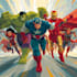 draw your amazing superhero illustrations