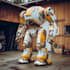 create custom mecha robot art