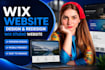 design wix website design redesign wix website wix studio website