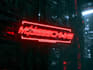 do a design futuristic cyberpunk logo or typography
