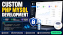 develop PHP mysql web application with database