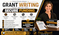 do grant writing, grant proposal, grant research and grant application