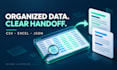 extract and clean website data for excel or CSV