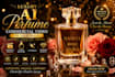 create luxury ai perfume commercial video for your brand