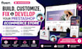 build prestashop ecommerce store, prestashop store redesign, prestashop website