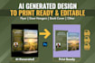 professionally redesign and refine your ai generated designs