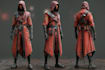 realistic character modeling warrior creature fantasy sci fi