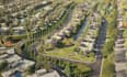 design 3d urban aerial masterplan subdivision layout township site plan render