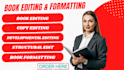 do book editing copyediting proofreading structural