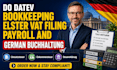 do datev bookkeeping elster vat filing payroll and german buchhaltung