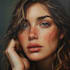 draw digital oil painting