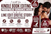 do book proofreading, book editing, erotic story editor
