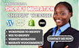 migrate wordpress to shopify migrate woocommerce wix to shopify website
