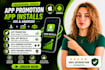 do app promotion, app install, ios app install, mobile app install