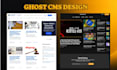 build ghost cms website ghost cms blog , customize ghost cms newsletter