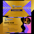 create a unique double sided business card design