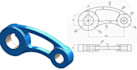 create professional solidworks 2d technical drawings from 3d cad models