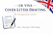 write custom professional UK visa cover letter