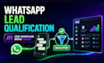 build a whatsapp lead qualification and CRM workflow with make