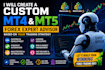 create a custom mt4 mt5 forex expert advisor based on your trading strategy