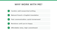write engaging content and translate it to english