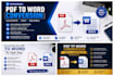 convert PDF to word manually with perfect formatting