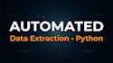 do web scraping and data extraction from any website using python