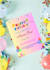 design creative birthday invitation card