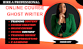 do online course, content course creation, e learning content, course developmen