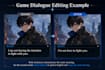 proofread and edit your video game dialogue and text