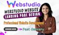 design develop webstudio website figma to webstudio fix bugs landing page