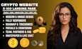 build a professional crypto website, presale nft website for your crypto project