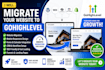 migrate your website to gohighlevel with SEO and responsive design