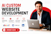 be your ai custom website development expert