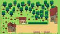 do pixel art top down tileset tilemap scene and  background game assets rpg game