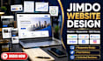 design modern jimdo website, redesign, customize and optimize for your business