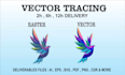 do vectorize logo vector tracing raster to vector