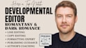 developmental edit dark romance manuscript, romantasy book editor