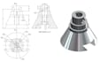 create detailed product technical drawings for manufacturing