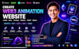 create web3 animation website lotte rive threejs webgl gsap spline crypto nft