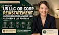 do llc reinstatement, llc dissolution, llc amendment close ein business closure