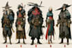 character concept art and character design