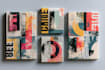design cool abstract digital wall art