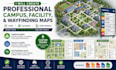create professional campus, facility, and wayfinding maps