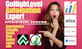 setup gohighlevel appointment booking appointwise extendly goghl eliza uphex n8n