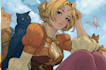 create a custom anime oc character illustration